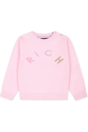 John Richmond Logo-jacquard sweater