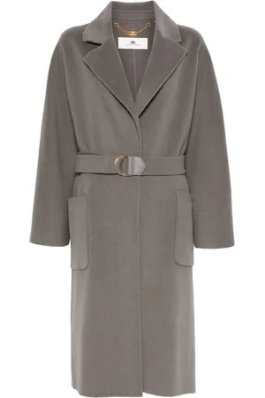 Elisabetta Franchi Wool wrap coat