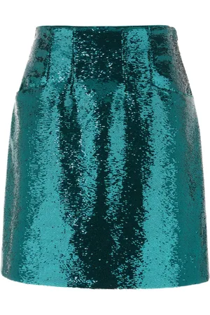 GENNY Sequined mini skirt