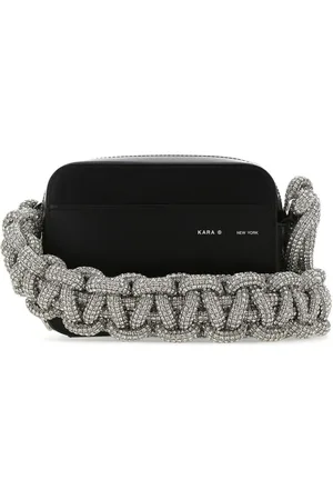 KARA Logo-print shoulder bag