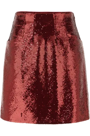 GENNY Sequinned mini skirt