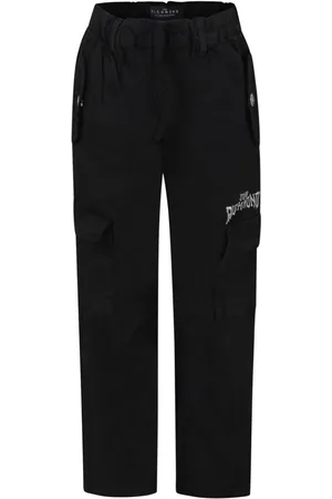 John Richmond Embroidered logo trousers