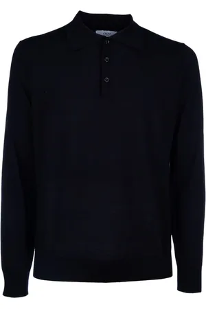 CRUNA Virgin wool polo shirt