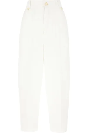 RE-HASH Crease effect trousers