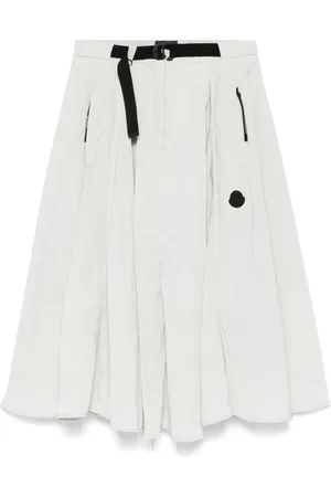 Moncler A-line midi skirt