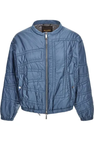 MOORER Zip-up bomber jacket