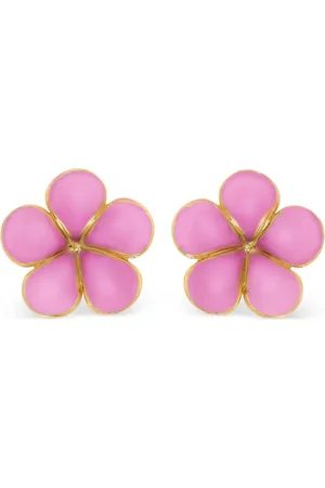 Oscar de la Renta Flower stud earrings