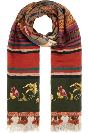 PIERRE-LOUIS MASCIA Printed silk scarf