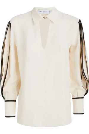 SIMONA CORSELLINI Eyelet-detailing shirt