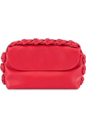 SHANGHAI TANG Rose Knot clutch bag