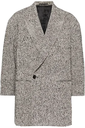 CROQUIS Slub herringbone coat