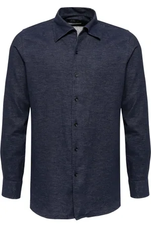 MAN ON THE BOON. Button-down collar long-sleeves shirt
