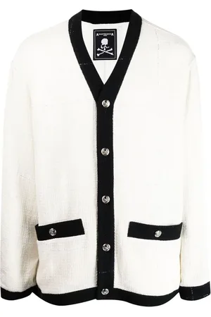 MASTERMIND Embroidered-logo cardigan