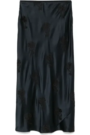 Dorothee Schumacher Floral-embroidered midi skirt