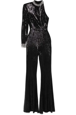 NISSA Sequined flared jumpsuit