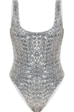 Oseree Sequinned swimsuit