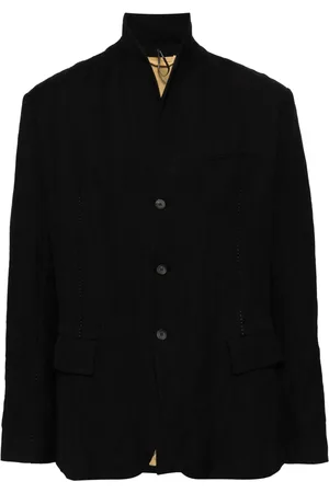 MASNADA Stand-up collar blazer
