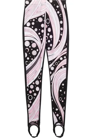 Puccini Fontane-print performance leggings