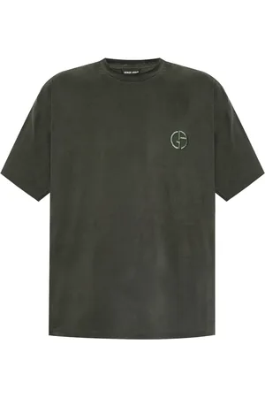 Giorgio Armani Logo-embroidered T-shirt
