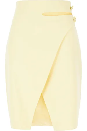 GENNY High-waisted wrap skirt
