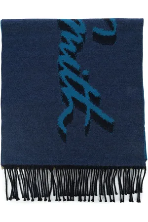 Paul Smith Logo-jacquard scarf
