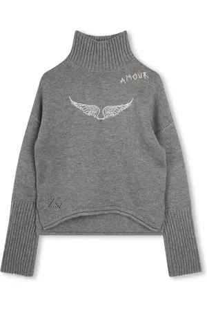 Zadig & Voltaire Logo-embroidered jumper