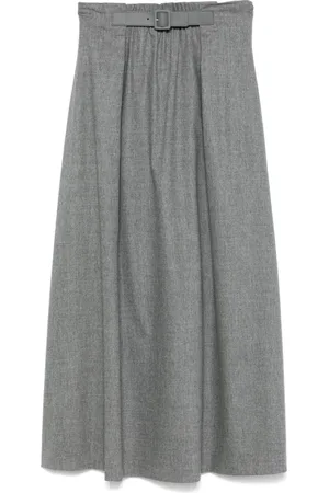 Emporio Armani Flannel maxi skirt