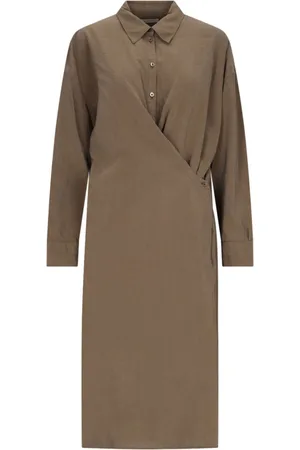 LEMAIRE Twisted midi dress