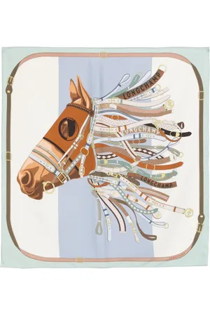 Longchamp Tête de Cheval scarf