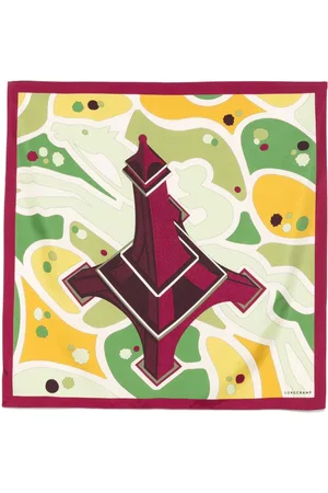 Longchamp Equestrian Tower 70 scarf
