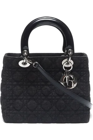 Dior 2000s Cannage Lady Dior two-way handbag