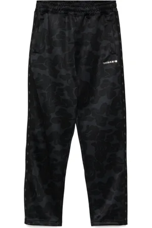 A Bathing Ape Logo-patterned sweatpants