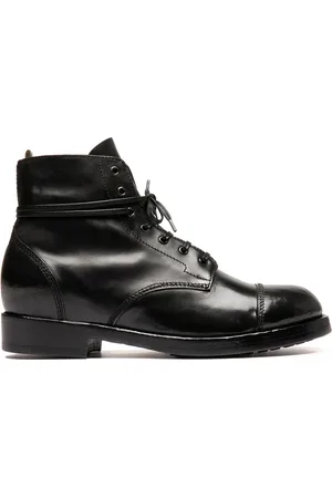 Officine creative Leather lace-up boots