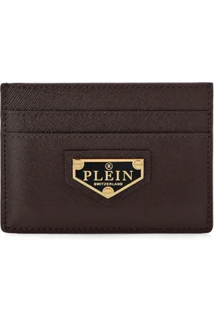 Philipp Plein Leather card holder