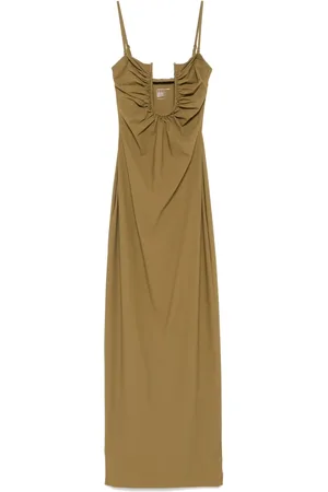 CHRISTOPHER ESBER Ruched maxi dress