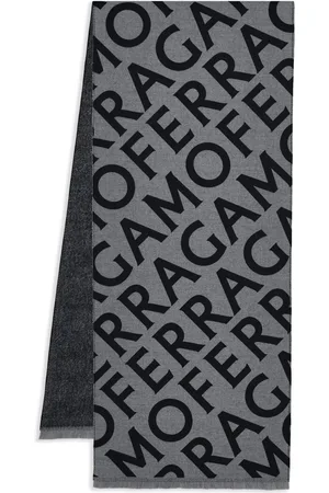 Salvatore Ferragamo Reversible logo scarf