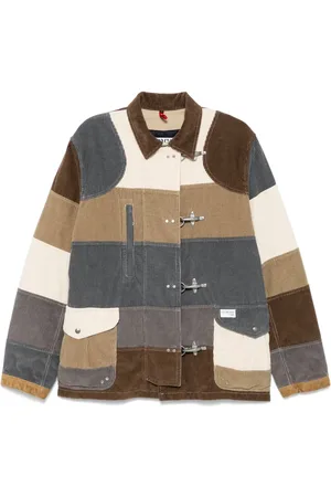 FAY Patchwork-design jacket