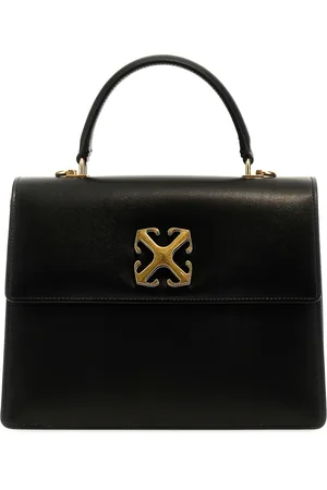 OFF-WHITE Jitney 2.8 leather tote bag