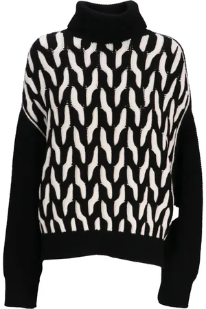 HUGO BOSS Cable-knit wool sweater