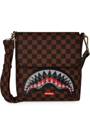 Sprayground Mix-print messenger bag