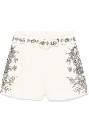 ZIMMERMANN Belted shorts