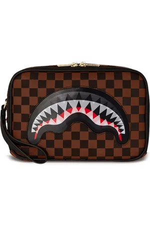 Sprayground Monster-print clutch bag