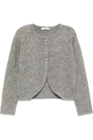 B+AB Round-neck cardigan