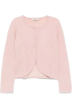 B+AB Round-neck cardigan