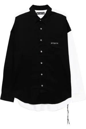 MASTERMIND Logo-patched shirt