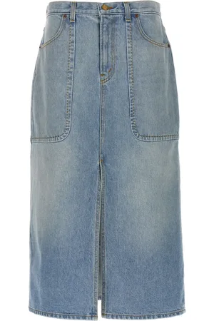 B SIDES Hill midi skirt