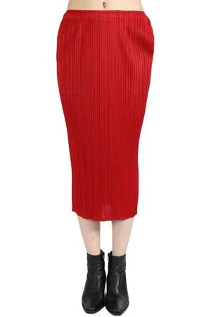 PLEATS PLEASE ISSEY MIYAKE Pleated midi skirt
