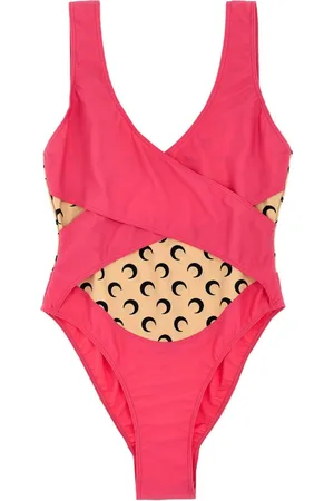 Marine Serre All Over Moon swimsuit