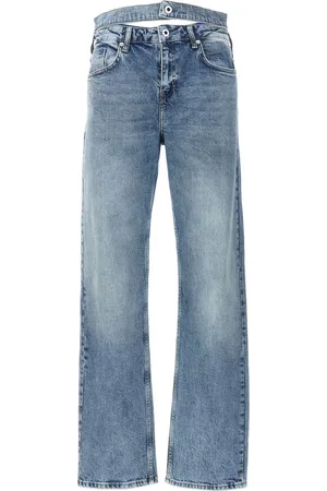 Karl Lagerfeld Double-waistband jeans
