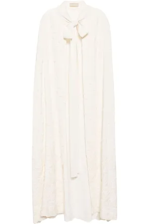 Elie saab Embroidered cady cape